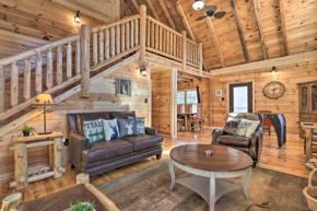 Gatlinburg Cabin with Loft and Game Room 1 Mi to Town